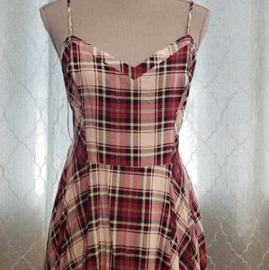 Aeropostale Dresses - Aeropostale Tartan Spaghetti Strap Skater Dress XL Aeropostale Dresses - Aeropostale Tartan Spaghetti Strap Skater Dress XL